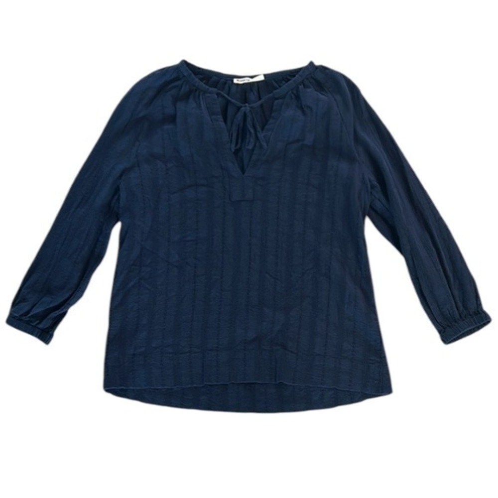 Marine Layer navy blue cotton top size XS